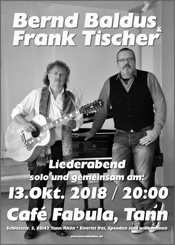 Liederabend mit Bernd Baldus + Frank Tischer