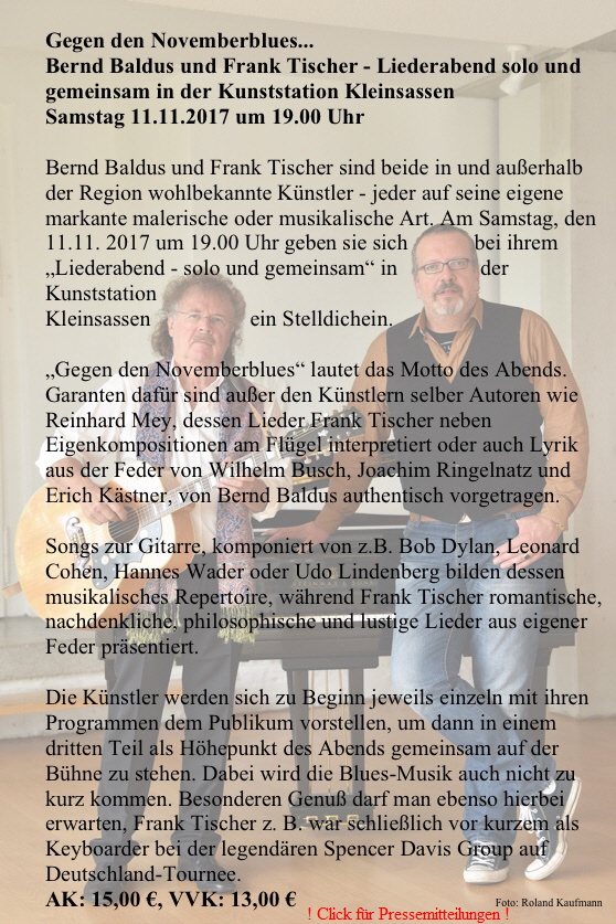 Bernd Baldus + FrankTischer