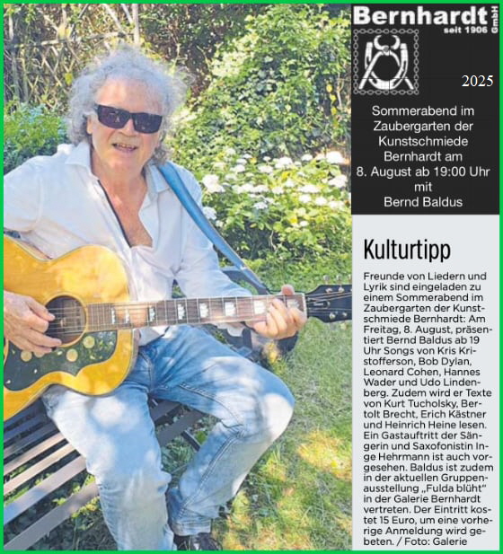 Sommerabend bei Bernhardts 